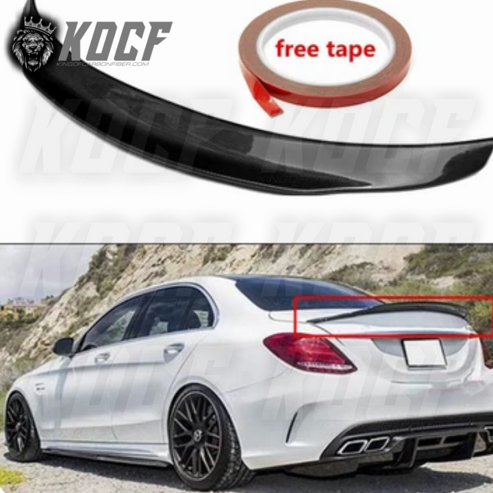 Carbon Fiber Spoiler for Mercedes Benz | King Of Carbon Fiber