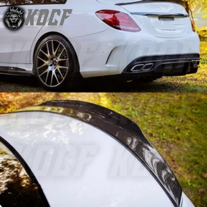 Carbon Fiber Spoiler for Mercedes Benz | King Of Carbon Fiber