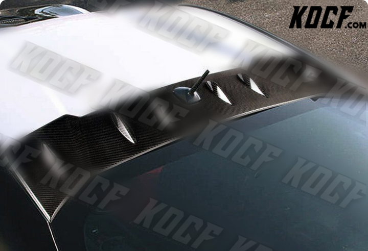 For 2013-2018 Scion FR-S/Subaru BR-Z Real Carbon Shark Fin Roof Spoiler Wing - KOCF.com - Car Parts