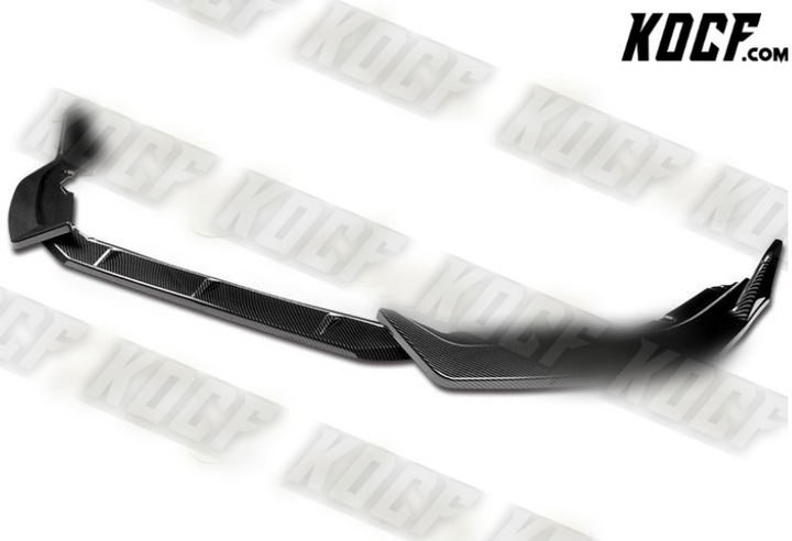 For 2020-2022 Nissan Sentra Carbon Look Front Bumper Body Kit Spoiler Lip 3PCS - KOCF.com - Car Parts