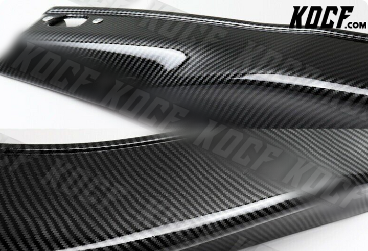 For 2013-2015 Honda Accord 4DR HFP-Style Carbon Style Front Bumper Splitter Lip - KOCF.com - Car Parts