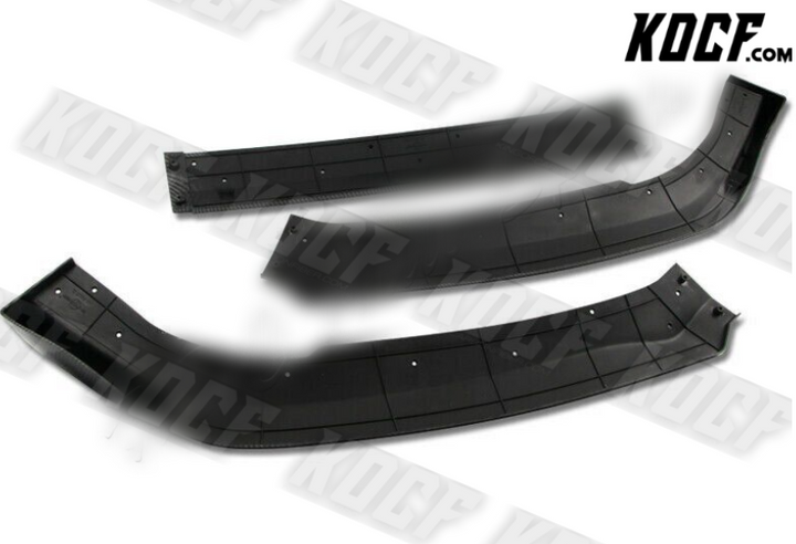 For 2018-2021 Honda Accord Carbon Look Front Bumper Body Kit Spoiler Lip 3PCS - KOCF.com - Car Parts