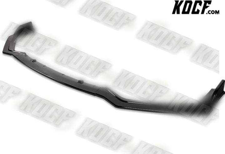 For 18-21 Infiniti Q50 Sport Painted Black Front Bumper Splitter Spoiler Lip Kit - KOCF.com - Car Parts