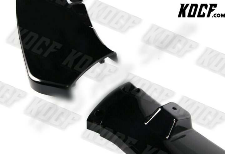 For 2014-2018 Mazda6 Mazda 6 Painted Black Front Bumper Body Kit Spoiler Lip 3PC - KOCF.com - Car Parts