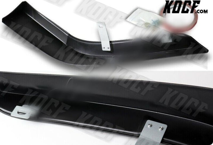 For 13-15 Honda Accord Coupe/2DR HFP-Style Black Front Bumper Spoiler Lip 2pc - KOCF.com - Car Parts