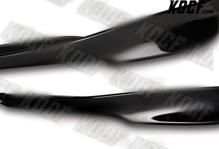 For 2011-2012 Honda Accord 4-DR OE-Style Painted Black Front Bumper Aprons Lip - KOCF.com - Car Parts