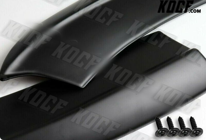 For 2015-2019 Dodge Charger SRT-Style Black Rear Bumper Lip Aprons Polyurethane - KOCF.com - Car Parts