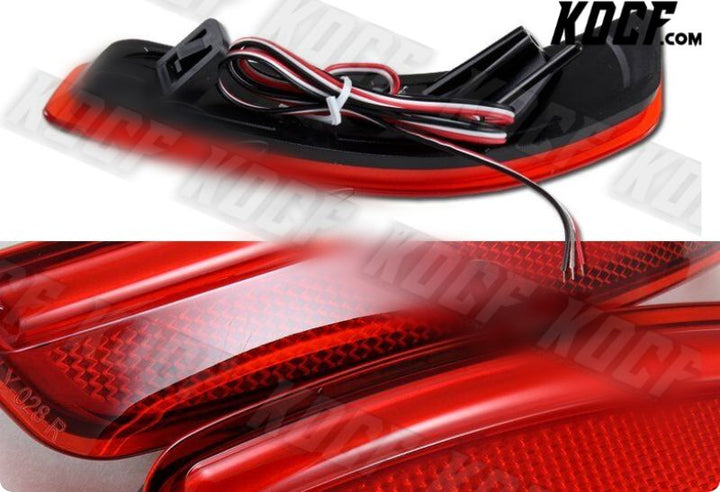 For 2014-2016 Toyota Corolla DRL LED Rear Bumper Turn Signal Stop Brake Lights - KOCF.com - Car Parts