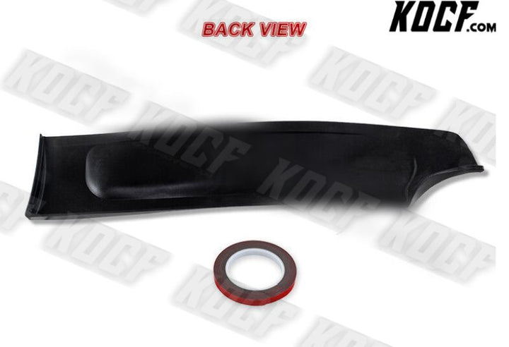 For 2009-2015 Nissan Maxima ST-Style Black Rear Bumper Lip Aprons Polyurethane - KOCF.com - Car Parts