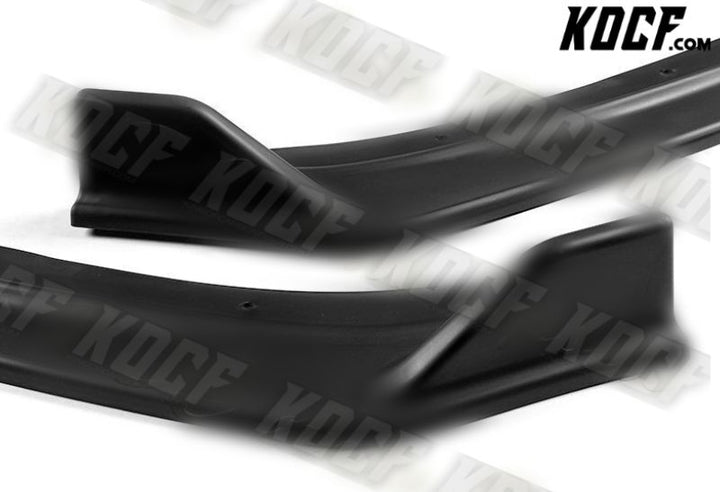 For 13-18 Chevy Malibu Matt Black Front Bumper Body Kit Splitter Spoiler Lip 3pc - KOCF.com - Car Parts