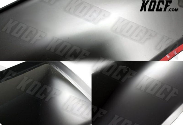 For 92-95 Honda Civic 2DR / Coupe JDM ABS Black Rear Roof Window Visor Spoiler - KOCF.com - Car Parts