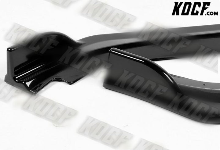 For 2017-2022 Infiniti Q60 Coupe Painted Black V-Style Front Bumper Body Kit Lip - KOCF.com - Car Parts