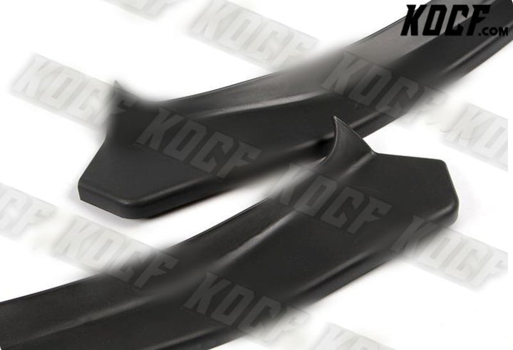 For 2019-2020 Mercedes W205 C-Class Unpainted Black Front Bumper Body Kit Lip - KOCF.com - Car Parts