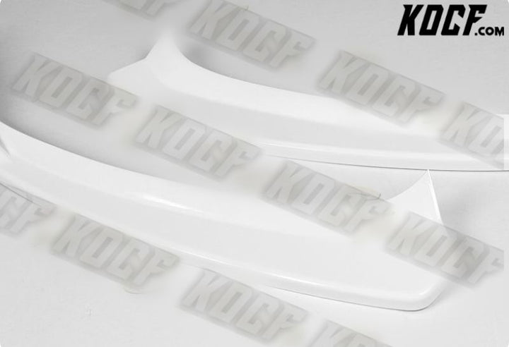 For 2015-2018 Mercedes W205 C-Class Painted White Front Bumper Body Kit Lip 3PCS - KOCF.com - Car Parts