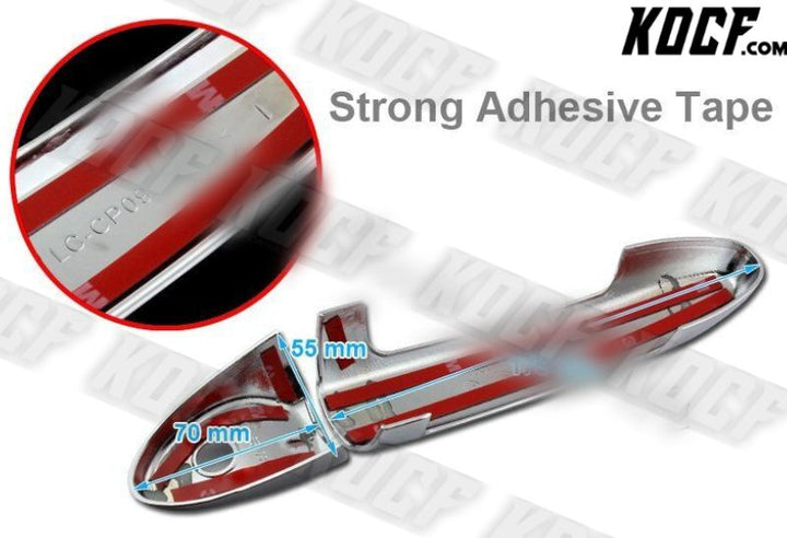 For 2001-2012 Ford Escape Mirror Chrome Door Handle Cover Cap Trim Kit 8-PCS - KOCF.com - Car Parts