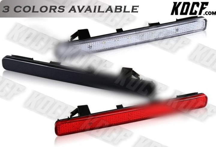 For 2009-2014 Acura TSX Clear Lens 48-LED Rear Bumper Reflector Brake Light Lamp - KOCF.com - Car Parts