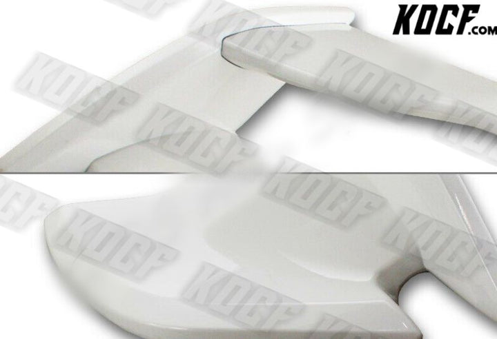 For 08-14 Subaru Impreza WRX STI Style Painted White ABS Rear Trunk Spoiler Wing - KOCF.com - Car Parts