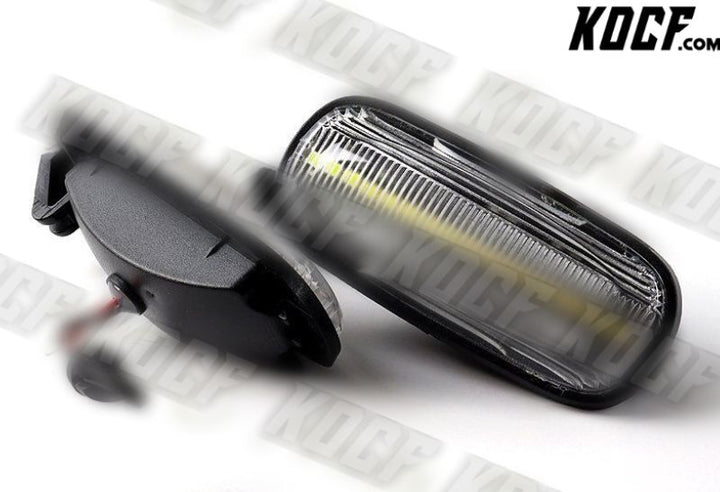 For Land Rover Defender Freelande Clear White LED Turn Signal Side Marker Lights - KOCF.com - Car Parts