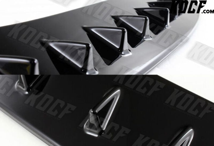 For Infiniti G35 Coupe/2-DR Glossy Black Shark Fin Rear Roof Vortex Spoiler Wing - KOCF.com - Car Parts