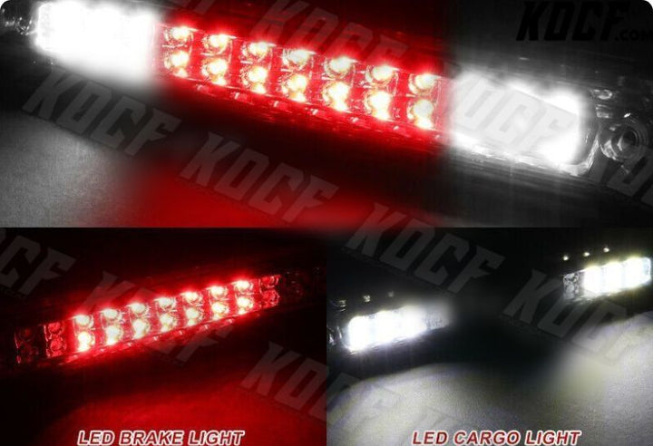 For 1994-1999 Chevy GMC C/K C10 Full Size Smoke 26-LED 3RD Third Brake Light - KOCF.com - Car Parts