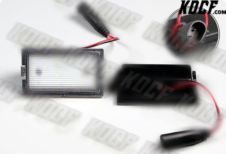 For 05-13 Land Rover L320/05-16 Land Rover L319 White LED License Plate Lights - KOCF.com - Car Parts