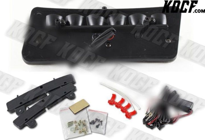 For 2003-2005 Nissan 350Z Clear 12-LED Hi-Power Daytime Running Bumper Lights - KOCF.com - Car Parts