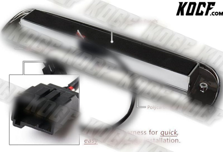 For 1993-2011 Ford Ranger Black Housing LED Third 3RD Brake Light Cargo Lamp - KOCF.com - Car Parts