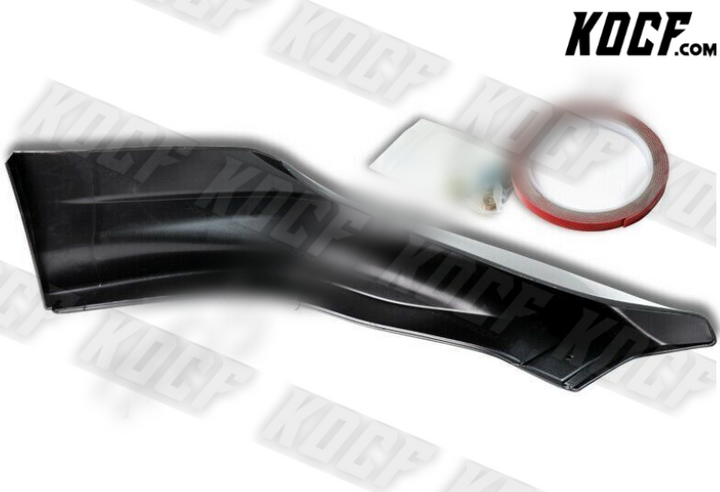 For 2014-2015 Honda Civic 2DR HFP-Style Painted White Front Bumper Spoiler Lip - KOCF.com - Car Parts