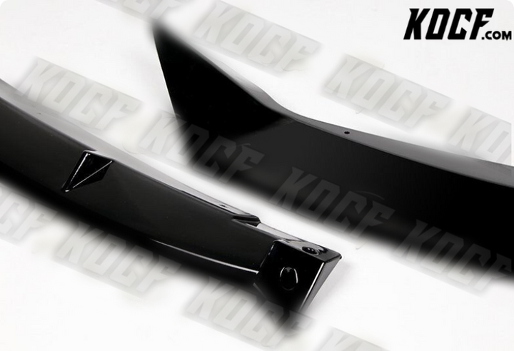 For 20-21 Toyota Corolla LE XLE Painted Black Front Bumper Splitter Spoiler Lip - KOCF.com - Car Parts