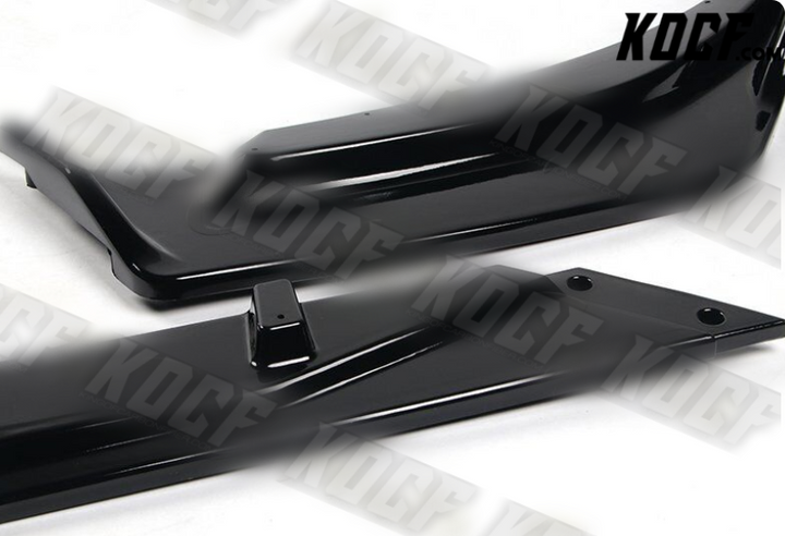 For 2019-2021 Chevrolet Malibu Painted Black Front Bumper Body Kit Spoiler Lip - KOCF.com - Car Parts