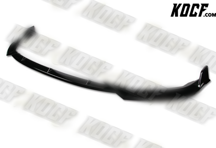 For 20-21 Toyota Corolla LE XLE Painted Black Front Bumper Splitter Spoiler Lip - KOCF.com - Car Parts