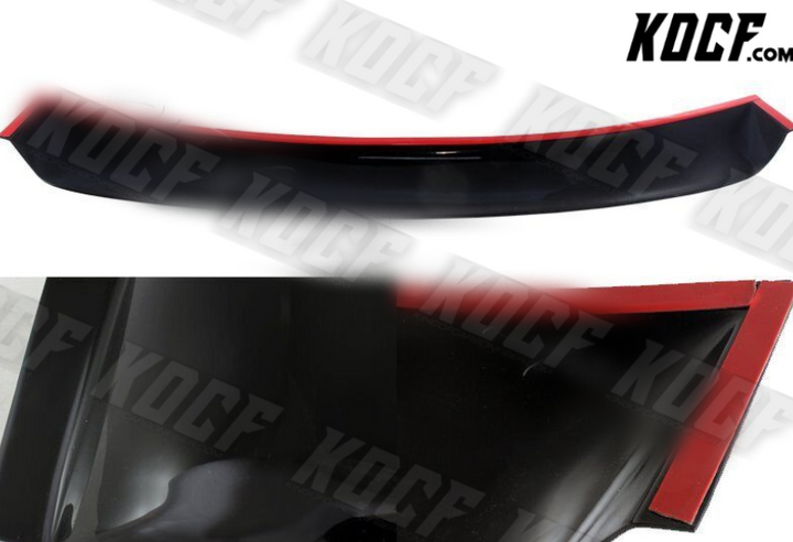 For 2012-2015 Honda Civic Coupe 2 Door ABS Black Rear Roof Window Visor Spoiler - KOCF.com - Car Parts