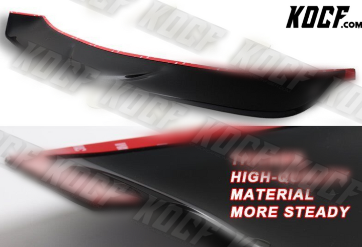 For 13-17 Honda Accord 4DR/Sedan Smoke Acrylic Rear Window Roof Visor Spoiler - KOCF.com - Car Parts