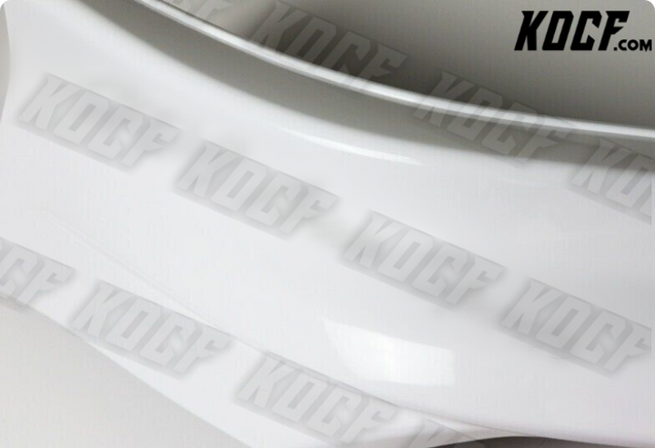 For 2014-2015 Honda Civic 2DR HFP-Style Painted White Front Bumper Spoiler Lip - KOCF.com - Car Parts