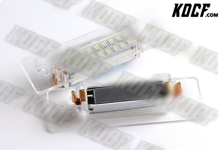 For 1989-2005 Porsche 911 Carrera 6000K License Plate 18-SMD White LED Lights - KOCF.com - Car Parts