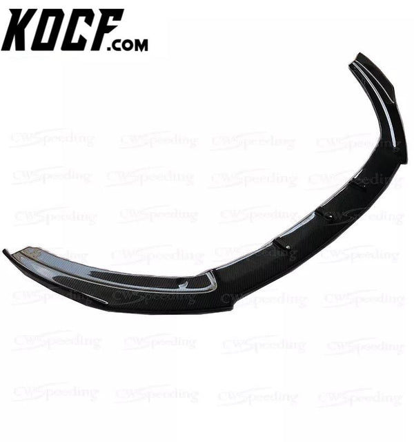 2012 ST STYLE CARBON FIBER FRONT BUMPER LIP FRONT LIP FOR FORD FOCUS MK3