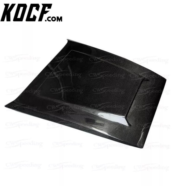 CARBON FIBER ENGINE HOOD BONNET HOOD SCOOP FOR FORD MUSTANG BODY KIT