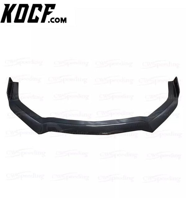 AC STYLE CARBON FIBER FRONT BUMPER LIP FRONT LIP FOR FORD MUSTANG 2018-2019