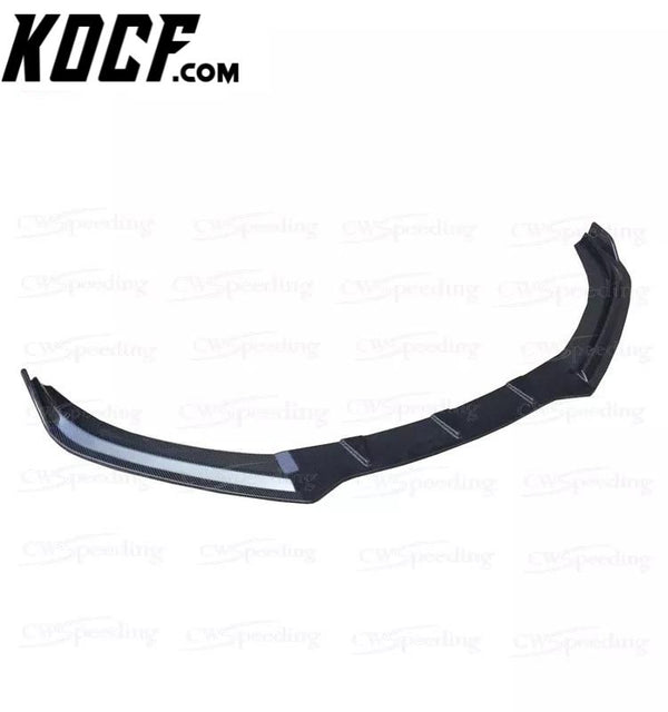 A STYLE CARBON FIBER FRONT LIP FRONT BUMPER LIP FOR VW SCIROCCO R BODY KIT