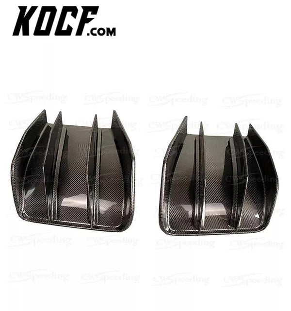 2014-2016 CARBON FIBER REAR DIFFUSER REAR BUMPER LIP FOR CHEVROLET CORVETTE STINGRAY C7