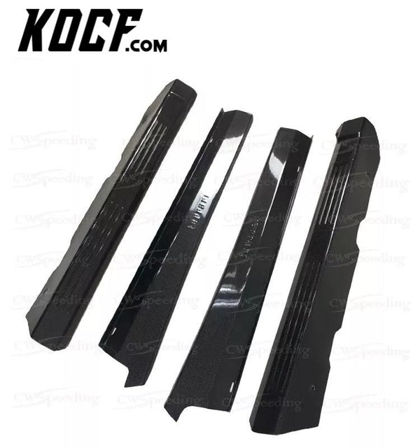 SC STYLE CARBON FIBER SIDE DOOR SILL FOR 2005-2009 FERRARI FERRARI F430 BODY KIT