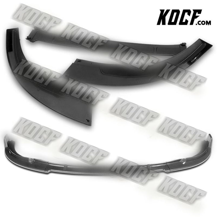 For 2006-2007 Lexus GS300 GS350 STP-Style Carbon Look Front Bumper Spoiler Lip - KOCF.com - Car Parts