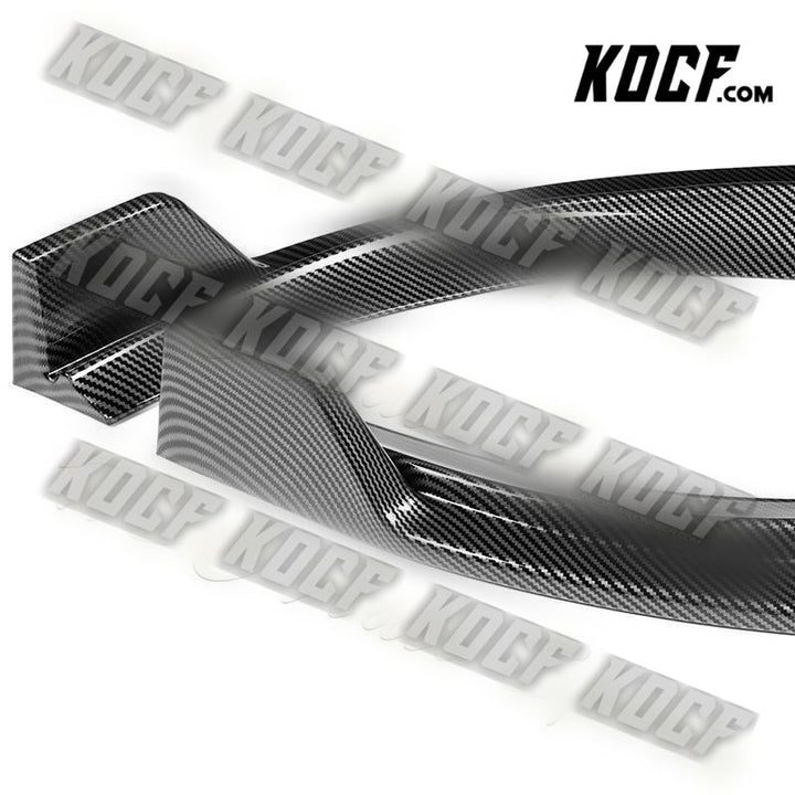 For 2006-2007 Lexus GS300 GS350 STP-Style Carbon Look Front Bumper Spoiler Lip - KOCF.com - Car Parts