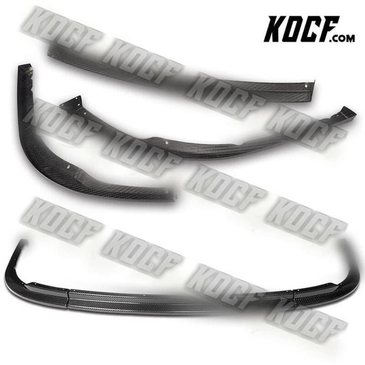 For 2008-2010 Subaru Impreza WRX Premium CS-Style Carbon Fiber Front Bumper Lip - KOCF.com - Car Parts