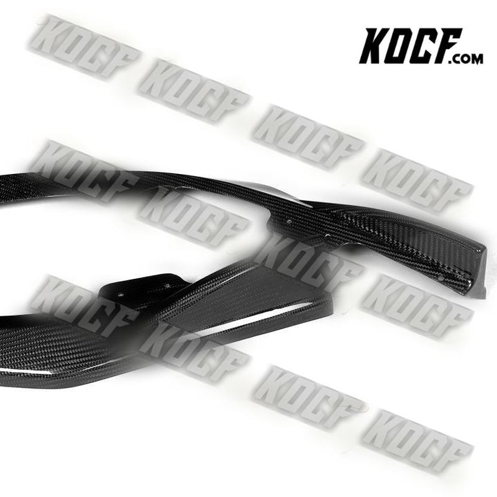 For 2008-2010 Subaru Impreza WRX STi CS2-Style Real Carbon Front Bumper Body Lip - KOCF.com - Car Parts