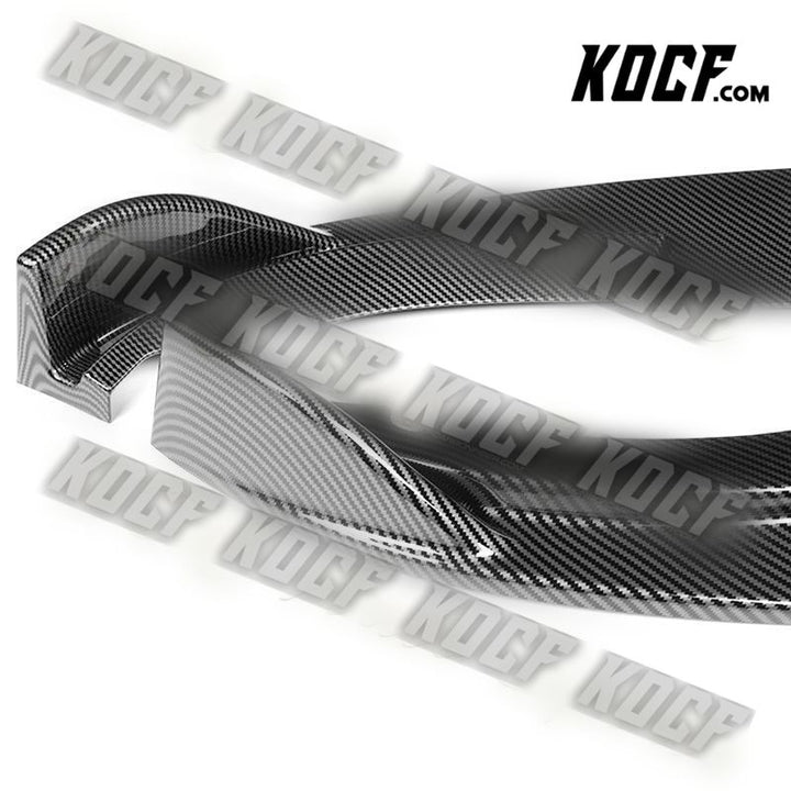 For 2008-2013 BMW E90 E92 E93 M3 Carbon Look Front Bumper Splitter Spoiler Lip - KOCF.com - Car Parts