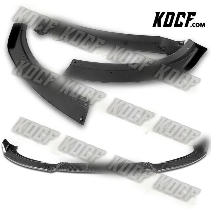 For 2010-2012 Hyundai Genesis Coupe Carbon Look Front Bumper Body Spoiler Lip - KOCF.com - Car Parts