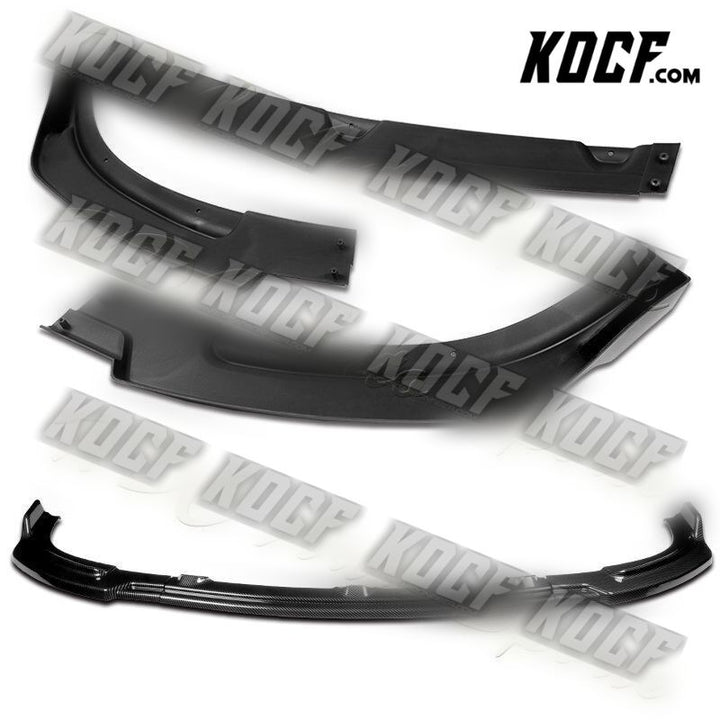 For 2010-2013 Infiniti G37 Sedan 4DR Carbon Look JDM Front Bumper Body Kit Lip - KOCF.com - Car Parts