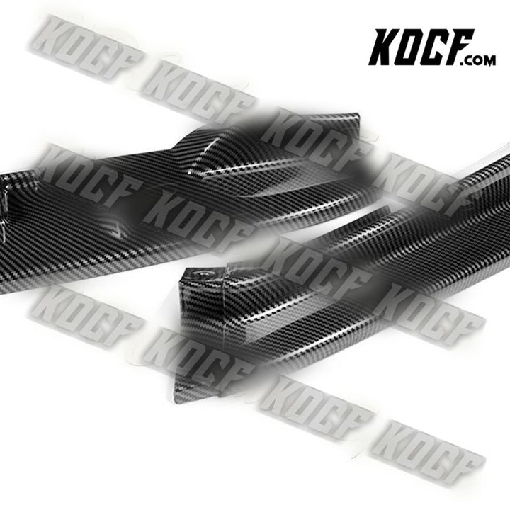 For 2011-2012 Honda CR-Z JP-Style Carbon Look Front Bumper Body Kit Spoiler Lip - KOCF.com - Car Parts