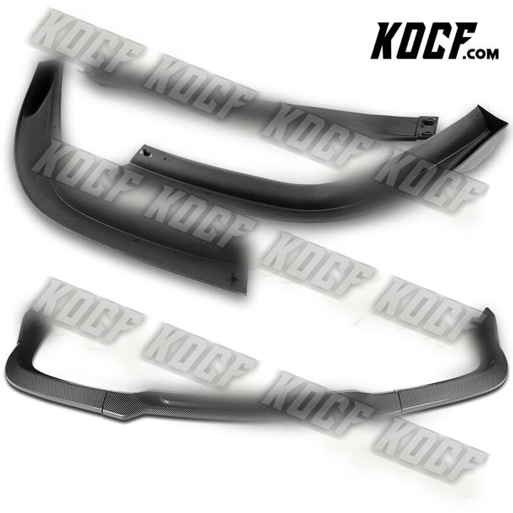 For 2011-2014 Dodge Avenger STP-Style Carbon Look Front Bumper Body Spoiler Lip - KOCF.com - Car Parts